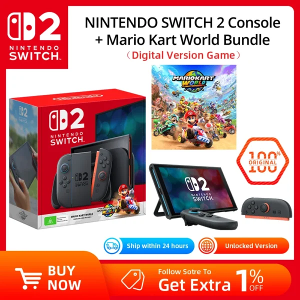 Nintendo Switch 2 Game Console NS 2 Handheld Game Console 7.9-inch LCD 1080P Magnetic Design NS2 Nintendo Switch