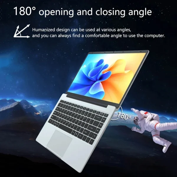 TOPOSH 14" FHD Laptop 8G DDR4 256G SSD Quad Core Intel N4120 Windows 11 Office Notebook Computer Portable N4020 Learing Netbook