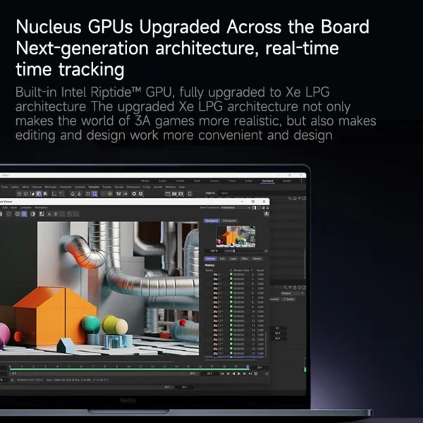 Xiaomi Laptop Redmibook Pro 16 2024 16-inch 3.1K 165Hz Intel Core Ultra5/Ultra7 32GB 1TB/2TB 3D webcam 140W Supercharged Laptop