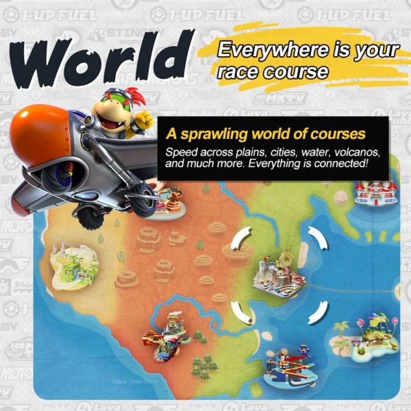 Nintendo Switch 2 Mario Kart World Juegos Games Deals 100% Official Physical Game Card Racing Party Genre Game Only for Switch 2