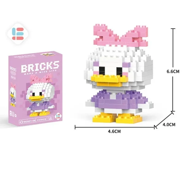 Disney LiLo Stitch Toys Building Blocks Pokeman Pikechu lega Anime Cartoon Character Model Building Blocks Toy for children Gift