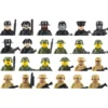 City Characters Building Blocks Mini Dolls Statues Police Firefighter Doctor Engineer Building Blocks Holiday gifts for kids
