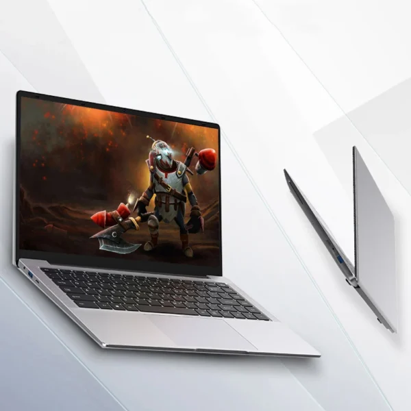 14.1" Student Laptop Intel Celeron N4000 128GB-1TB SSD  Win11 ProDual-Core Portable Notebook Lightweight Study PC Fast Shipping