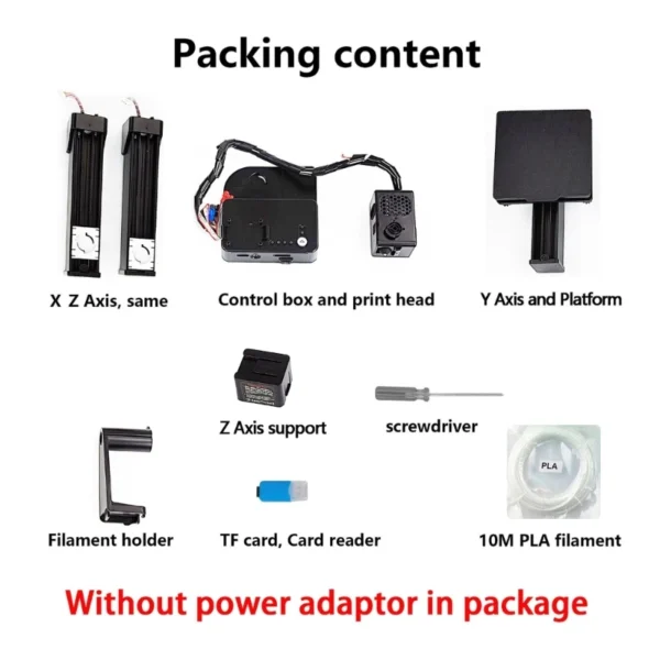 EU/AU/US/UK K10 Entry Level 3D Printer With Automatic Slicing Software For Ecommerce Toy,Home Education And DIY Enthusiasts