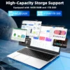 ACEKAMAS 17.3" Laptop Computer Celeron N5095 16GB DDR4 1TB SSD Windows 11 Notebook PC Gamer Fingerprint Office Laptops Portable