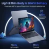 CHUWI GemiBook XPro Laptop 8GB LPDDR5 256GB SSD Intel N100/N150 UHD Graphics 12th Gen 14.1'' FHD 1920*1080 Windows 11 Laptops