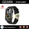 2025 New Smart Watch Men LED Bluetooth Call Sports Men's Smartwatch Heart Rate Health Temperature Monitoring Women Smart Watches