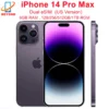 Apple iPhone 14 Pro Max Dual eSIM 128/256/512GB/1TB ROM 6GB RAM 6.7" Genuine Retina OLED Face ID NFC A16 98% New Original Phone