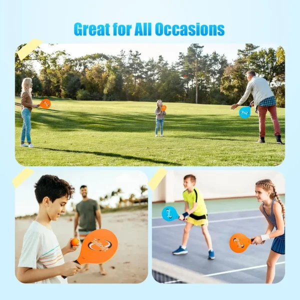 Badminton Set for Children and Adolescents - Indoor and Outdoor Beach Courtyard Family Games Sports Toy Gifts