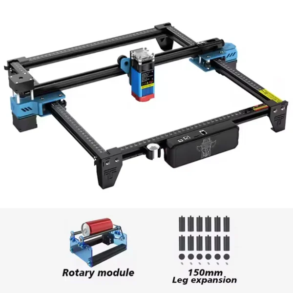 TwoTrees TTS-55 PRO/TTS-10 PRO Laser Engraver With Wifi 600x600mm 40W/80W Laser Engraving Machine 445±5nm Blue Light CNC Machine