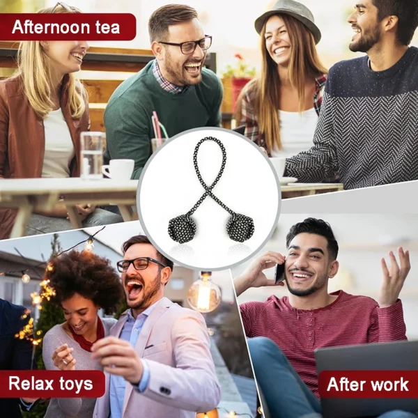 Begleri Fidget Kids Toys Worry Beads Fidgeting Finger Motor Skills Training Hand Hunting Rope Ball Adult Anxiety Relieving Games
