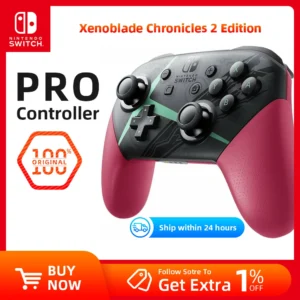 Nintendo Switch Pro Controller - Xenoblade Chronicles 2 Edition （JP Edition）
