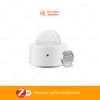 Tuya 2 in 1 Zigbee Mini PIR Motion Detector + Bright Lux Light Passive Infrared Security Burglar Alarm Sensor App Remote Control