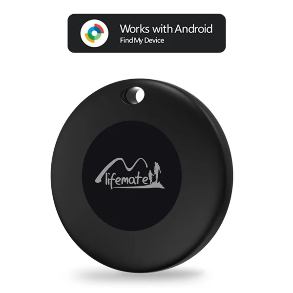 Lifemate Bluetooth Locator Work for Google Find My Device GPS Tag Anti-Lost Device Motion Track for Elderly Children Pets