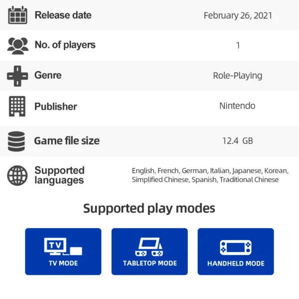 Nintendo Switch Game Deals - Bravely Default 2 - games Cartridge Physical Card