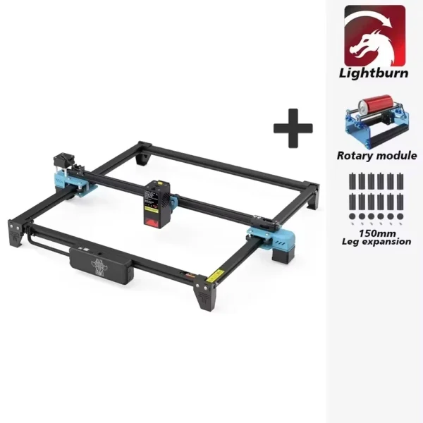 TWO TREES TTS pro 20W Desktop Home Use Industrial Grade FAC+SAC Beam Laser 418*418mm Work Area portable laser engraving machine