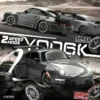 New 1:24 20KM/H High Speed RC Drift Vehicle 4WD Remote Control 993 Racing Car Gift Competition Race Car Kid Toy Replaceable Tire