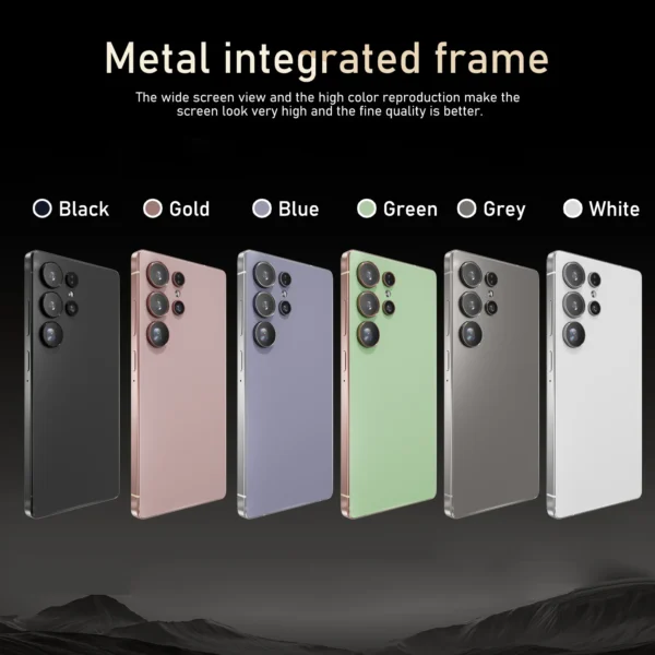 Sc9c5ce14e9334b1eaa186f11176f8880B.webp S25 Ultra Smartphone Android 6.8 inch 8+128GB ROM Dual SIM Mobile phones 4G Network 6800mAh Battery Octa Core Cellphones