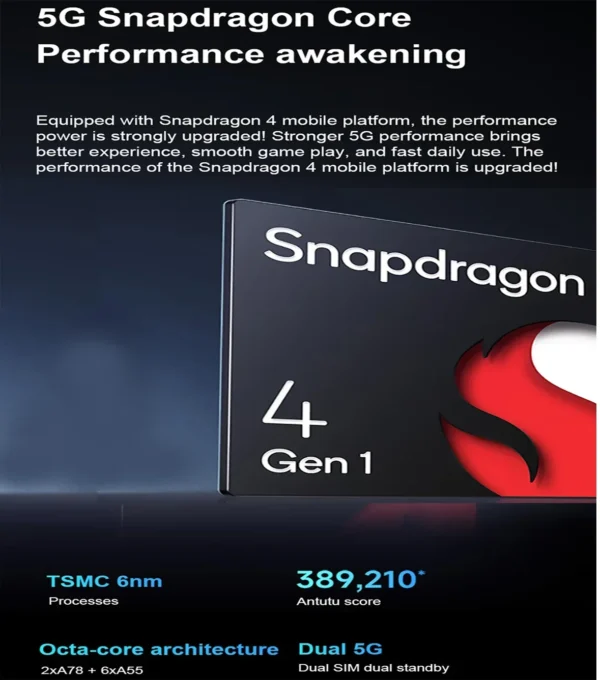 Xiaomi Redmi Note 12 5G Smartphone Global Rom 12GB 256GB 6.67'' GOLED Display 120Hz Snapdragon 4 Gen 1 48MP Dual Camera 33W