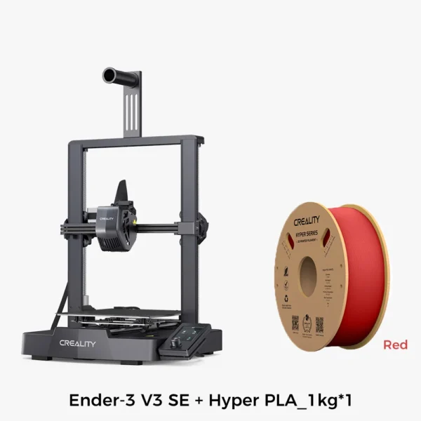 Creality Ender-3 V3 SE 3D Printer Sprite Direct Extrusion 250mm/S Faster Printing Speed Dual Z-Axis IU Display CR Touch