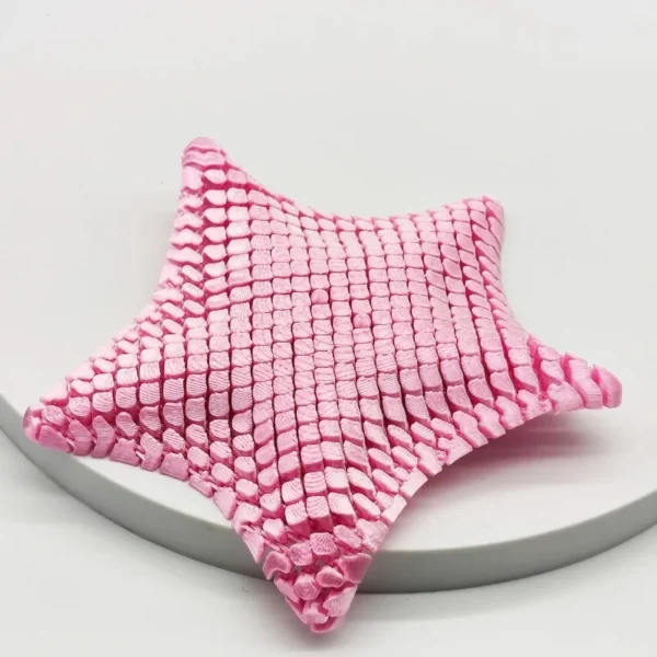 Fidget Toy Flexible Desk Decor 3D Printed Articulated Starfish Stress Relief Gift for Kids and Adults Visual toys
