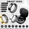 Smart Ring Blood Pressure Sleep Health Monitoring Multi-sport Mode smartring IP68 Waterproof Remote Care Men Women