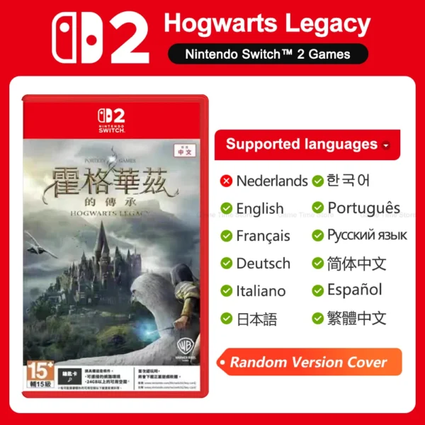 Scf98aaa6de324c0889aa5694c97cab21T.webp Nintendo Switch 2 Hogwarts Legacy Juegos Games Deals 100% New Original Physical Game Card Nintendo Game Key Card for Switch 2