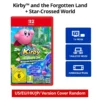 Kirby and the Forgotten Land + Star-Crossed Worldr-Crossed World - original Nintendo Switch 2 Game Card