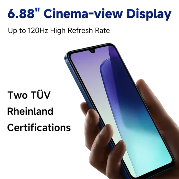 Global Version Xiaomi Redmi 14C Immersion 6.88'' 120Hz Display 50MP AI Dual Camera Massive 5160mAh Battery 18W Fast Charging