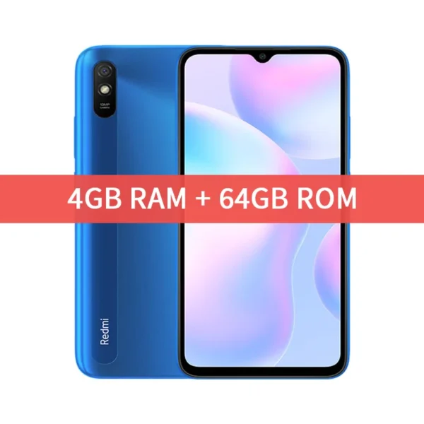 Sd3b2e69cd86f4ac98f7ca1f5b128ceffy.webp Smartphone Xiaomi Redmi 9A Global Rom 4GB/6GB 64GB/128GB 5000mAh 6.53 inch MTK Helio G25 Octa Core 13MP 4G Smartphone used phone