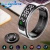 Sd4b1d8454d6443d08999a2cee7094b4aK.webp 2025 New R12 Smart Ring with Display Screen and Touch Wireless Charging Health Manager 5 ATM Waterproof For Men Women Gift Rings