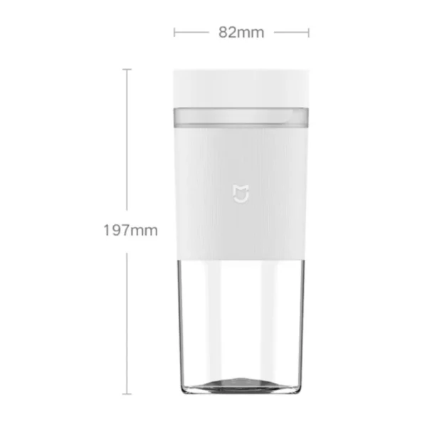 Xiaomi Mijia Portable Juicer 2 Fruit Automatic Juicer Type-C Charging Automatic Rinse Household 300ML Capacity Juicer