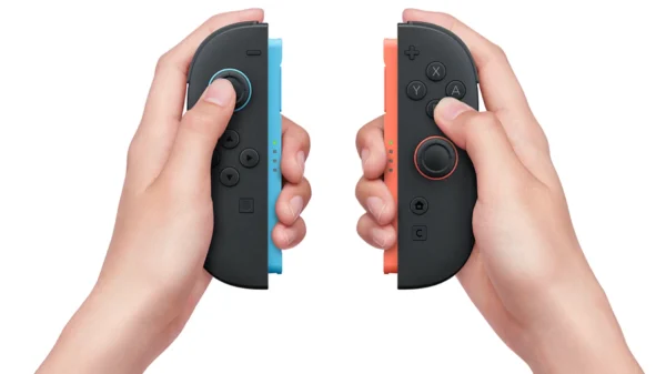 Nintendo Switch2 Joy-Con 2 (L)/(R) Controller Light Blue Light Red Officially Licensed Remote for Gaming