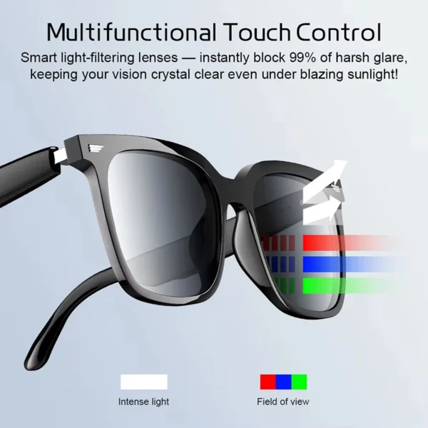 Xiaomi Smart Glasses Bluetooth 5.3 Call Outdoor Multifunctional Sports Headphones Waterproof Anti-UV For Men Women Sunglasses