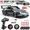 RC Drift Car 1:24 Remote Control Car for Kids 20KM/H 4WD High Speed RC Cars with LED Lights Extra Drifting Tires Vehicle for Kid