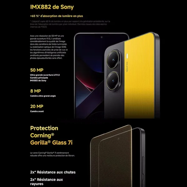 POCO X7 Pro Smartphone Dimensity 8400-Ultra 6000mAh 50MP camera with OIS 120Hz NFC 5G