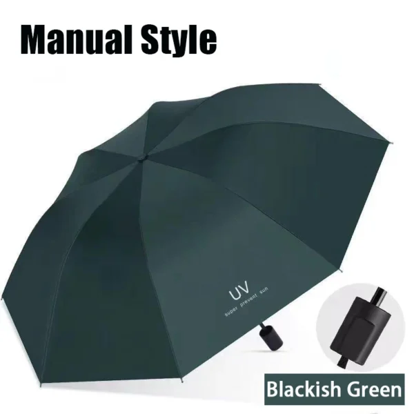 Xiaomi Automatic Umbrella 24 Bone Solid Color Light Collapsible Large Format Outdoor Waterproof Sunshade Uv Protection Umbrella