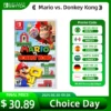 MARIO VS DONKEY KONG SWITCH physical game SPANISH VERSION European guarantee SPANISH VERSION EU WARRANTY