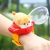 Children RC Car Mini Watch Toys With LED Lights 2.4GHz RC Car Toy Watch Rabbit Crab Racing Toys RC Car Girls Boys Birthday Gift