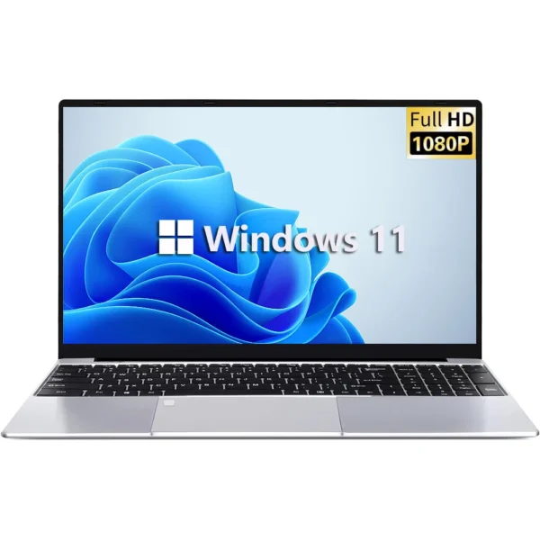15.6 inch IPS Laptop Computer Intel Celeron N4000 Notebook PC Fingerprint Unlock Windows 11 Pro 16GB DDR4 1TB 2TB SSD Laptops