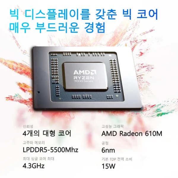 HP Star Book 14 Laptop R5-7520U 16GB RAM 512GB Storage PC 14 Inch Anti-glare HD Display Windows 11 Laptop Computer 100℅ Original