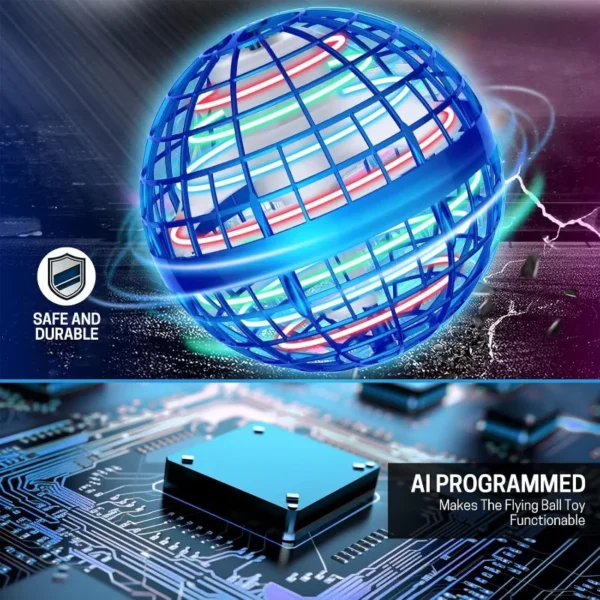 Flying Orb Galaxy Ball Toy 2025, Hover Orb with Magic Boomerang and Floating Function for Kids,Boys,Girls,Outdoor or Indoor Toys