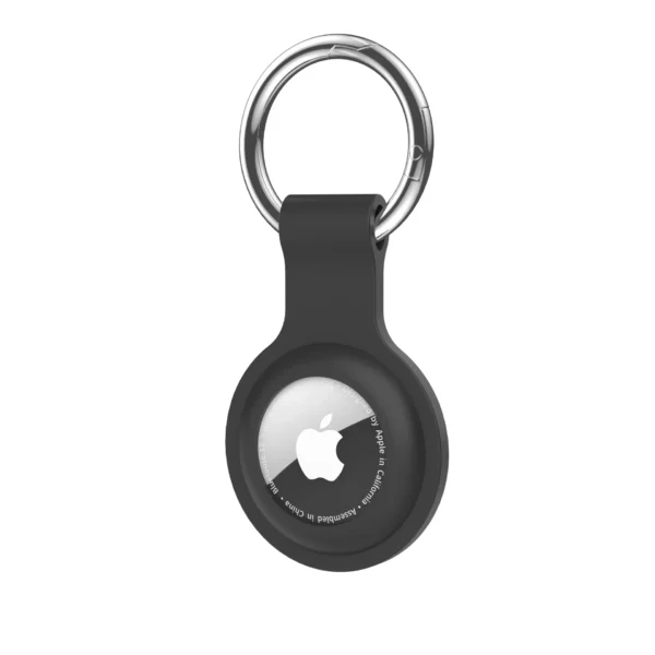 Silicone Case for Airtag Air Tag Dog Cat Pet Collar Keys Tracker Protective Full Cover Waterproof Anti-lost Keychain Holder