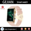 2025 New Smart Watch Men LED Bluetooth Call Sports Men's Smartwatch Heart Rate Health Temperature Monitoring Women Smart Watches