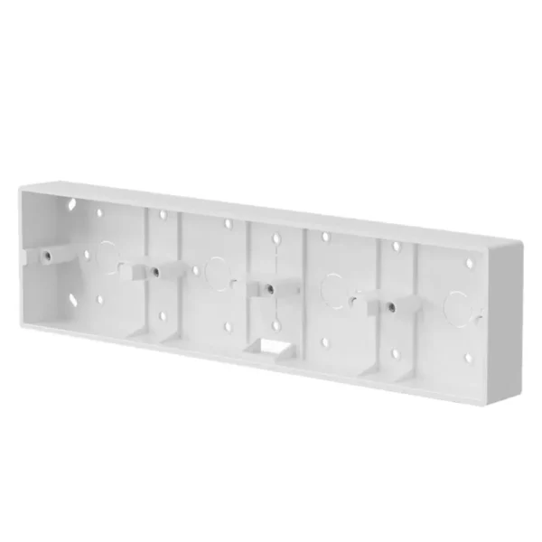 Sde871b818e18445e9049b4b62d1fdc3fm.webp PVC Switch And Socket Apply On-Wall Mount 86 Type External Mounting Box Wall Surface Junction Box Switch Socket Box