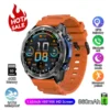 2025 New T-Rex Tactical Smartwatch Built-in GPS Offline Map 4GB Memory 5ATM IP69K Swimming Waterproof Men Militray Smart Bracele