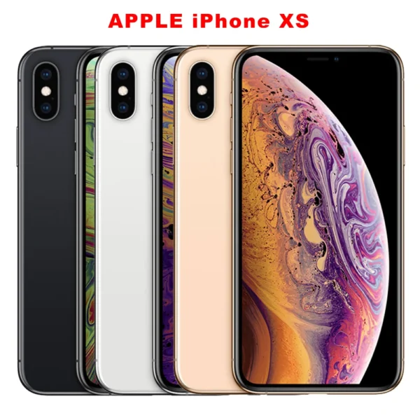 Original Apple iPhone XS  Mobile Phone Face ID NFC 5.8" 4GB RAM 64GB/256/512GB ROM 12MP+7MP A12 Hexa-Core iphone xs cellphone