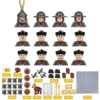 City Characters Building Blocks Mini Dolls Statues Police Firefighter Doctor Engineer Building Blocks Holiday gifts for kids