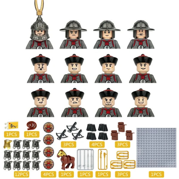 City Characters Building Blocks Mini Dolls Statues Police Firefighter Doctor Engineer Building Blocks Holiday gifts for kids
