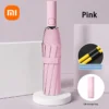 Xiaomi Automatic Umbrella 24 Bone Solid Color Light Collapsible Large Format Outdoor Waterproof Sunshade Uv Protection Umbrella